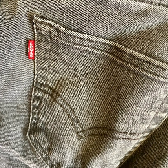 Levi’s 511 Jeans Grey Denim Slim Fit Size 32x30 - Picture 7 of 7